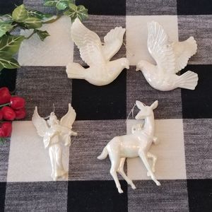 Iridescent ornaments